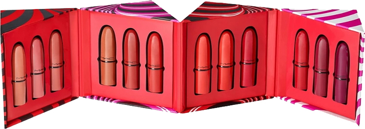 Zestaw szminek M.A.C Mini Lipstick 12x1.7 g (773602609543) - obraz 3