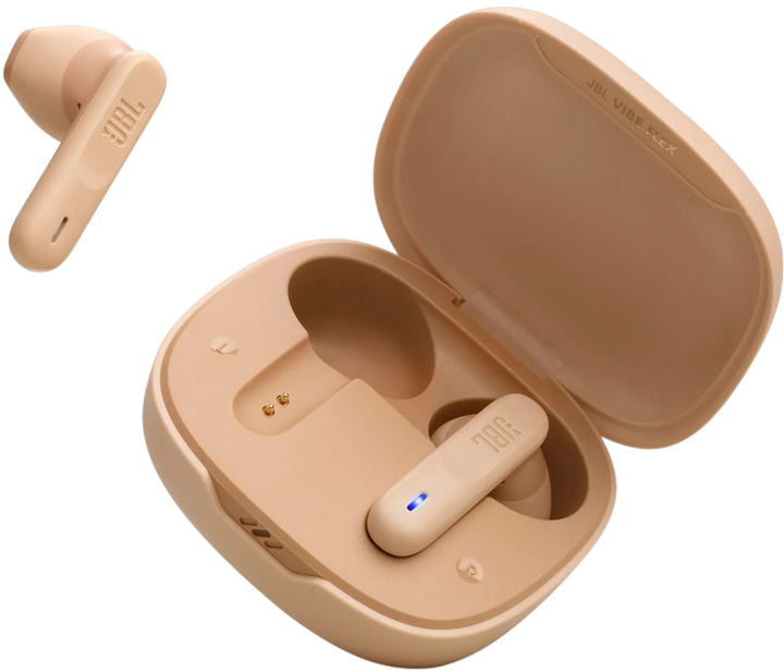 Навушники JBL Vibe Flex Beige (JBLVIBEFLEXBEG) - зображення 5