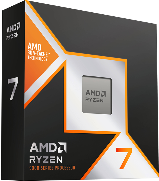 Procesor AMD Ryzen 7 9800X3D 4.7GHz/96MB (100-100001084WOF) sAM5 BOX - obraz 1