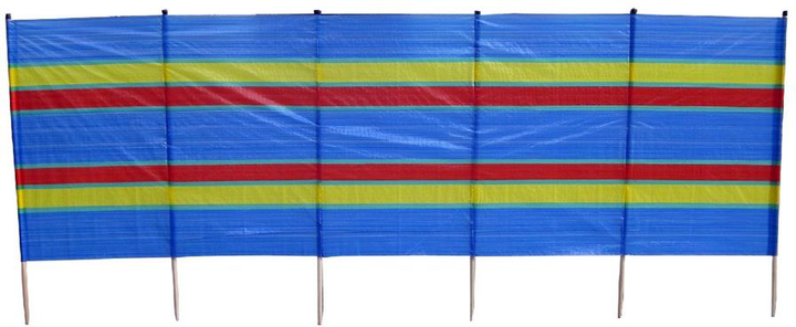 Пляжний намет Summertime Beachshelter Windbreak Stripe Блакитний (8712051203850) - зображення 1