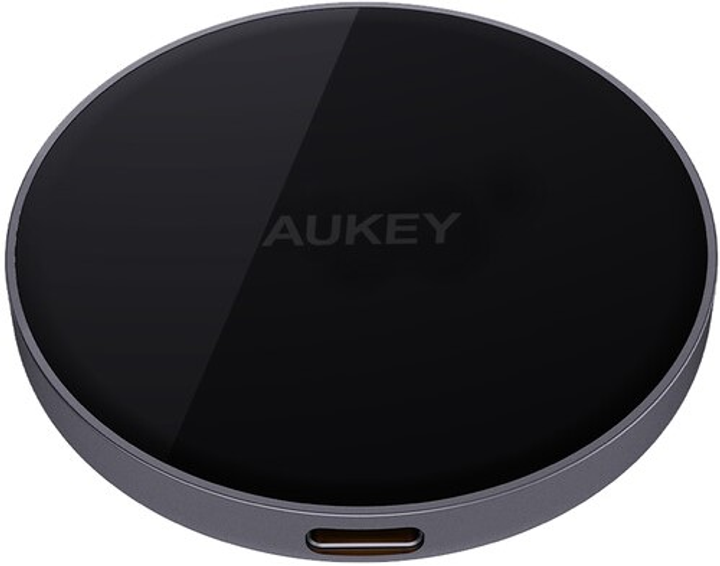 Ładowarka indukcyjna AUKEY MagLink Aura Magnetic Wireless Charger 15W Gray (LC-MC10) - obraz 4