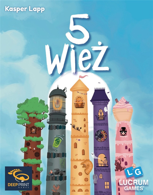 Gra planszowa Lucrum Games 5 Wież (5904305400594) - obraz 1