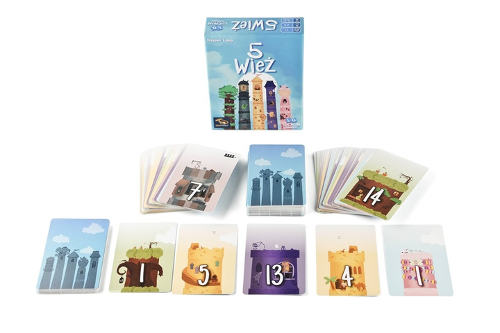 Gra planszowa Lucrum Games 5 Wież (edycja polska) (5904305400594) - obraz 3