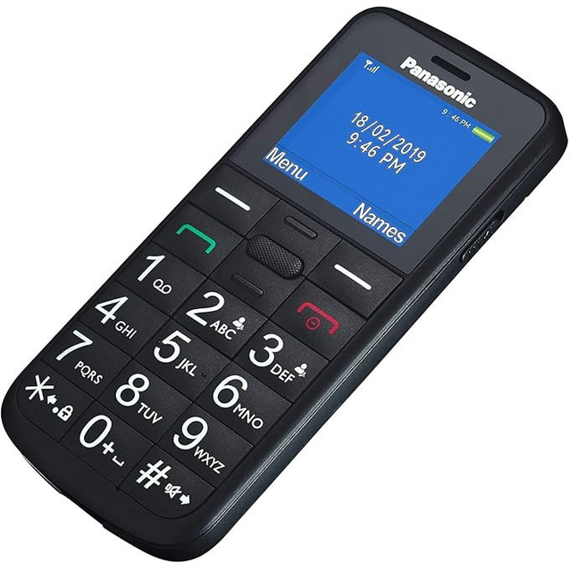 Мобільний телефон Panasonic KX-TU110 Black - зображення 3