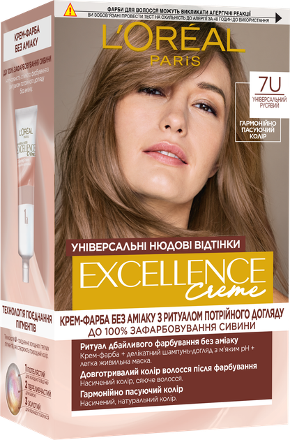 Стійка крем-фарба для волосся L'Oreal Paris Excellence Crème