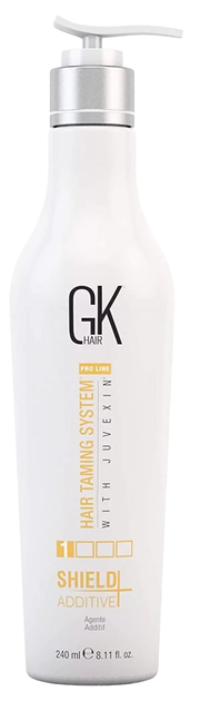 Płyn do włosów Global Keratin Shield Additive 2 w 1 Naprawa i Wzmocnienie 240 ml (815401017324) - obraz 1