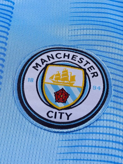 Дитяча лонгслив футбольна форма Haaland (Холанд) 9 Manchester city 24/25, розмір 26 ( зріст 140–145 см.), голуба - изображение 5