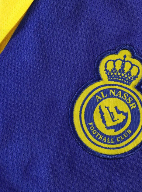Дитяча лонгслив футбольна форма Ronaldo (Роналдо) Al-Nasr «Аль-Наср», сезон 24/25, розмір 22 (125–130), жовта - изображение 10