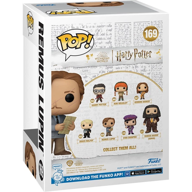 Фігурка Funko POP Movies: HP POA - Lupin w/Map (5908305247791) - Фото 3 Фігурка Funko POP Movies: HP POA - Lupin w/Map (5908305247791) - изображение 3
