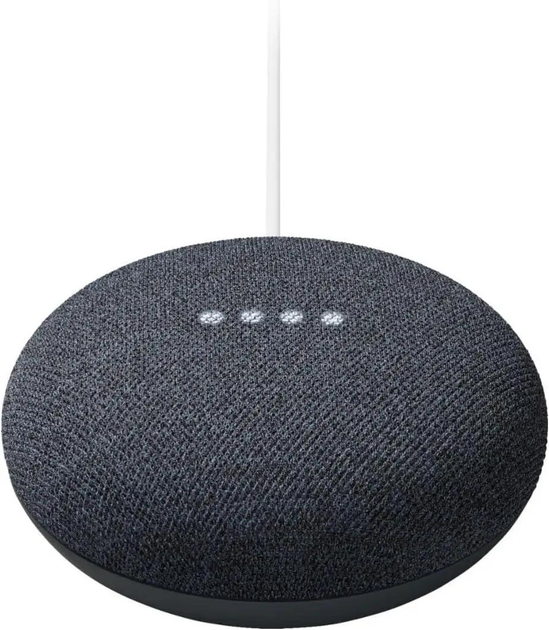 Умная колонка Google Nest Mini (2nd Gen) Charcoal (GA00781) - изображение 2