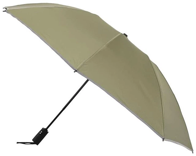 Женский автоматический зонт Monsen складной из полиэстера 210T с усиленными спицами, зеленый 67010 - Фото 2 Женский автоматический зонт Monsen складной из полиэстера 210T с усиленными спицами, зеленый 67010 - изображение 2
