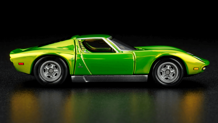 Машинка Premium Hot Wheels '71 Lamborghini Miura P400 SV Red Line