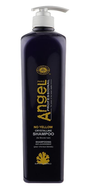 Шампунь для нейтрализации желтого пигмента Angel Professional No Yellow ...