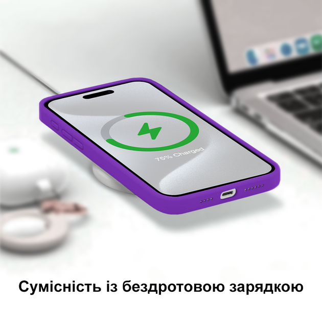 Чехол противоударный Kassel Camera Protective для Xiaomi Redmi Note 13 4G (14) Purple Фиолетовый - изображение 8