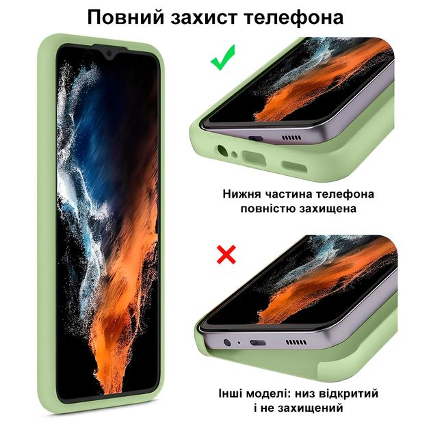 Чехол силиконовый FULL противоударный Premium для Xiaomi Mi 9T (19) Mint Мятный - изображение 5
