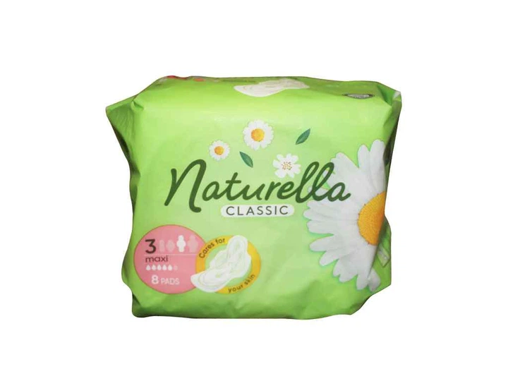 Прокладки гігієнічні NATURELLA 5 крапель Classic Maxi 8шт - Фото 1 Прокладки гігієнічні NATURELLA 5 крапель Classic Maxi 8шт - изображение 1