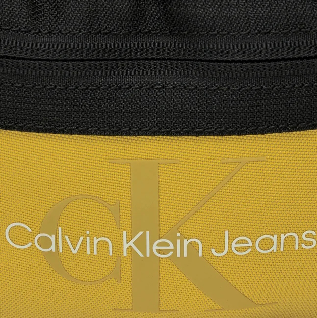 Сумка на пояс бананка чоловіча Calvin Klein Jeans K50K511096-ZIE Жовта (8720109146615) - зображення 5