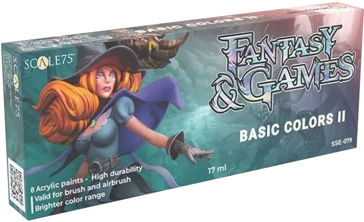 Zestaw farb Scale75 Fantasy & Games Basic Colors II (8435635304414) - obraz 1