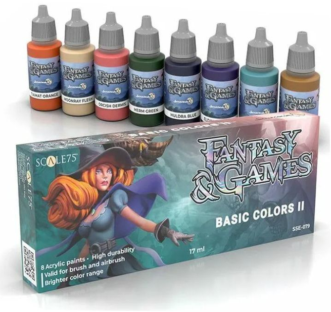 Zestaw farb Scale75 Fantasy & Games Basic Colors II (8435635304414) - obraz 2