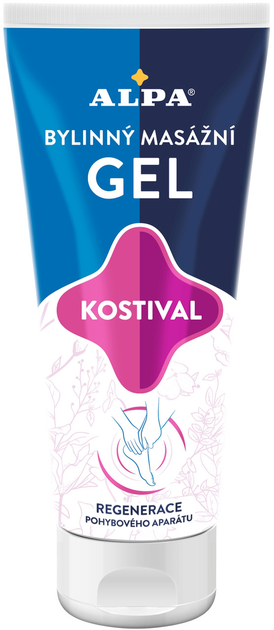 Гель для суглобів та мязів Терапевтичний Alpa Bylinny Masazni Kostival масажний 100мл - зображення 1