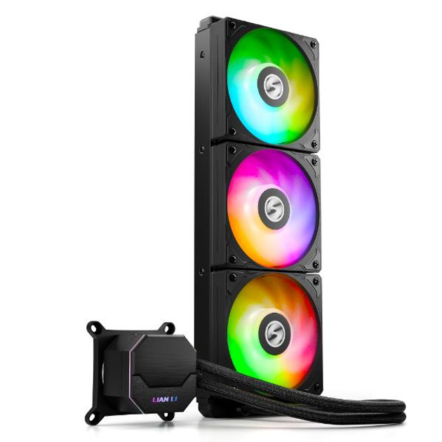 LIAN LI ALC360 AIO Cooler 360mm Radiator Liquid CPU Cooler RGB G89.ALC360B.R0 - изображение 2