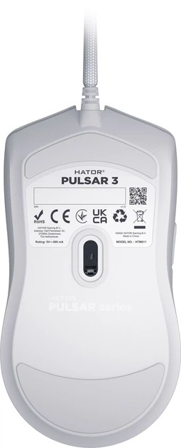 Mysz HATOR Pulsar 3 USB Black (HTM611) - obraz 6