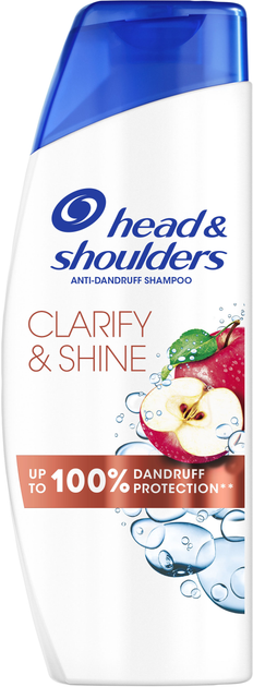 Шампунь проти лупи Head & Shoulders Clarify & Shine Очищення та блиск 400 мл від Rozetka на платформі USKIDKA Акція на Шампунь проти лупи Head & Shoulders Clarify & Shine Очищення та блиск 400 мл від Rozetka