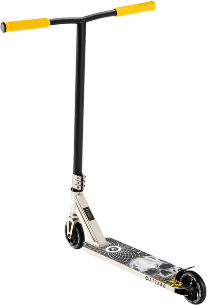 Самокат дитячий Attabo EVO 2.0 фрістайловий Сірий (5904823999723) - зображення 3