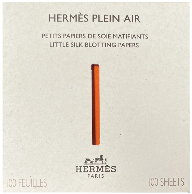 Матуючі серветки Hermes Plein Air 100 шт (3346130003779) - зображення 1