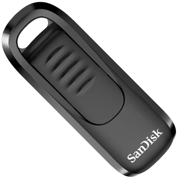 Флеш пам'ять USB SanDisk Ultra Slider 1TB USB 3.2 Gen 1 Type-C Black (0619659208547) - зображення 1