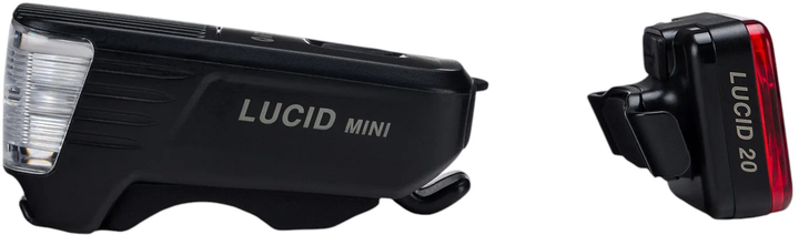 Zestaw lampek rowerowych Attabo LUCID Mini & 20 (5904823001907) - obraz 3