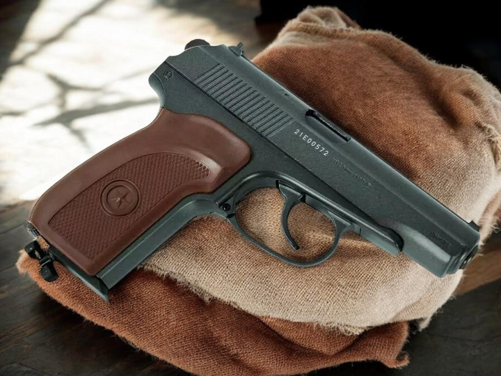 Пневматичний пістолет Borner PM49 Blowback - зображення 1