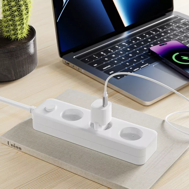 Зарядное устройство Proove Silicone Power 20W Type-C, White - изображение 5