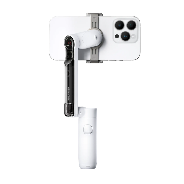Стабілізатоор Insta360 Flow Standalone White - Фото 2 Стабілізатоор Insta360 Flow Standalone White - зображення 2