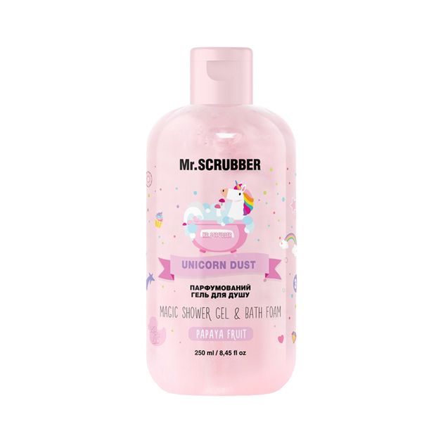 Парфумований гель для душу Mr.Scrubber Unicorn Dust 250ml - Фото 1 Парфумований гель для душу Mr.Scrubber Unicorn Dust 250ml - изображение 1