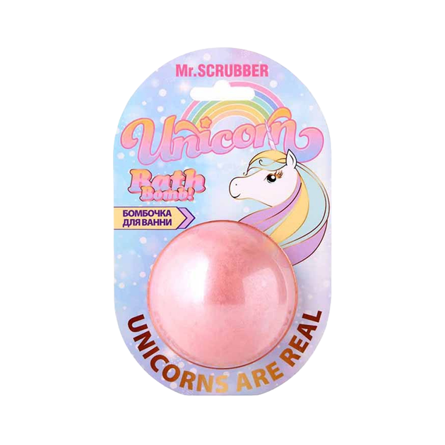 Бомбочка для ванни Mr.Scrubber Unicorn 200ml - Фото 1 Бомбочка для ванни Mr.Scrubber Unicorn 200ml - зображення 1