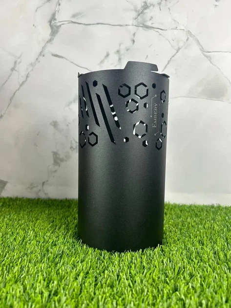 Защитный колпак для кальяна Embery Windcover Black – защита от ветра и стабильное тепло - Фото 2 Защитный колпак для кальяна Embery Windcover Black – защита от ветра и стабильное тепло - изображение 2