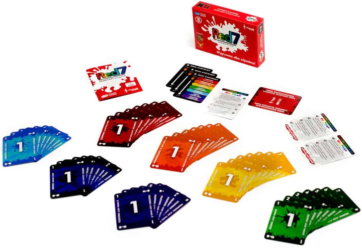 Настільна гра Lucrum Games Red7 (польське видання) (5907377126256) - зображення 3