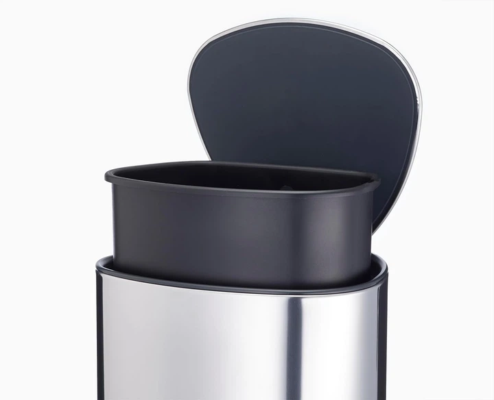 Контейнер для сміття з педаллю 5 л Joseph Joseph EasyStore Luxe 5L Pedal bin (S/Steel) 70596 - зображення 4