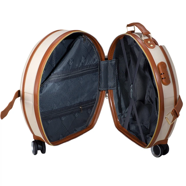 Валіза Semi Line 20" (S) Ecru/Brown (T5670-2) - зображення 2