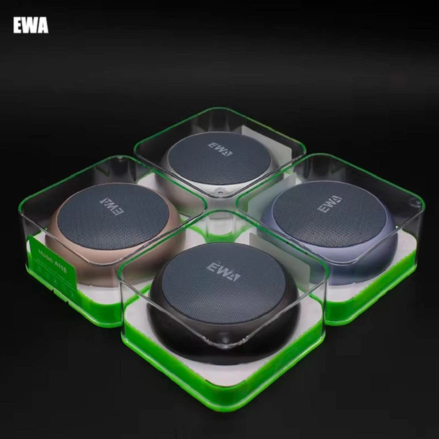Портативная колонка для телефона EWA A110 Bluetooth Металл Встроенный аккумулятор RodeGold - Фото 11 Портативная колонка для телефона EWA A110 Bluetooth Металл Встроенный аккумулятор RodeGold - изображение 11
