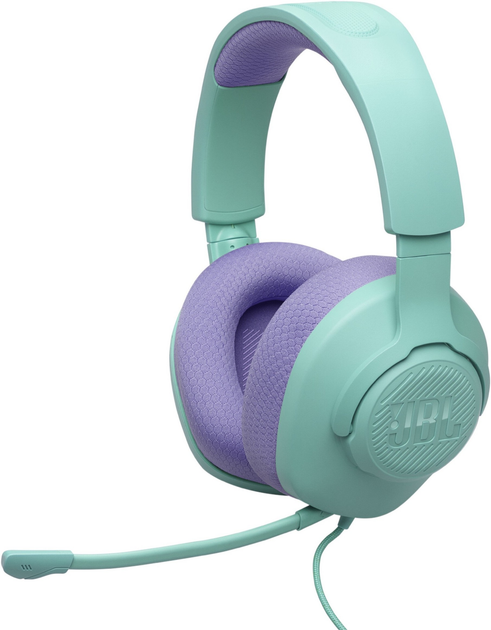 Навушники JBL Quantum 100M2 Teal (JBL-QNTM100M2-TEAL) - зображення 1