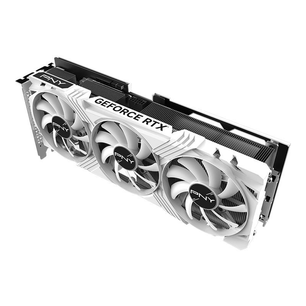 Видеокарта PNY GeForce RTX 4070 Ti SUPER VERTO OC White Edition (VCG4070TS16TFWXPB1-O) - изображение 5