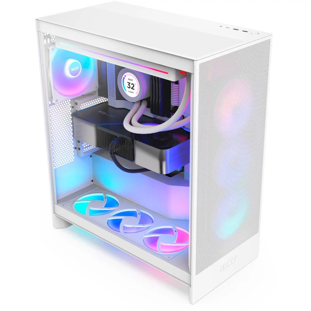 Корпус NZXT H7 RGB All White (CM-H72FW-R1) без БП - изображение 8