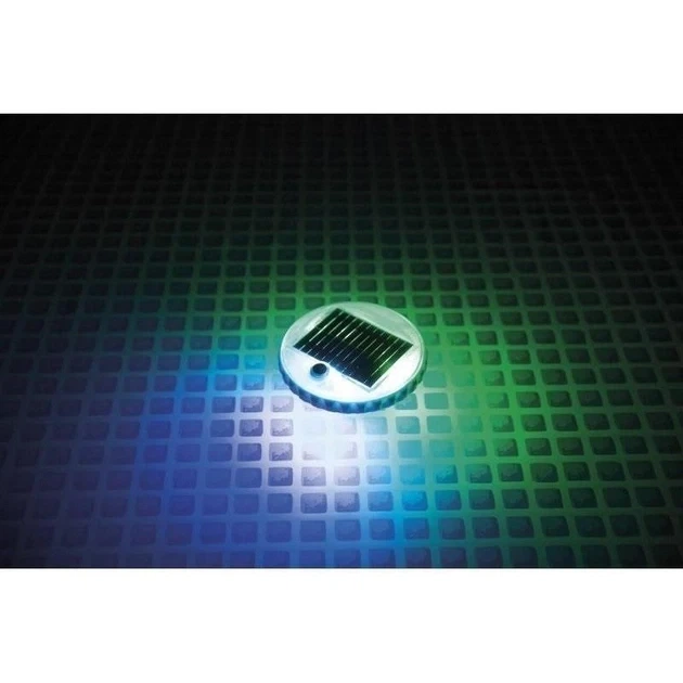 Подсветка для бассейна от солнечной батареи Intex 28695 Круглая 168х168х108 мм - Фото 3 Подсветка для бассейна от солнечной батареи Intex 28695 Круглая 168х168х108 мм - изображение 3