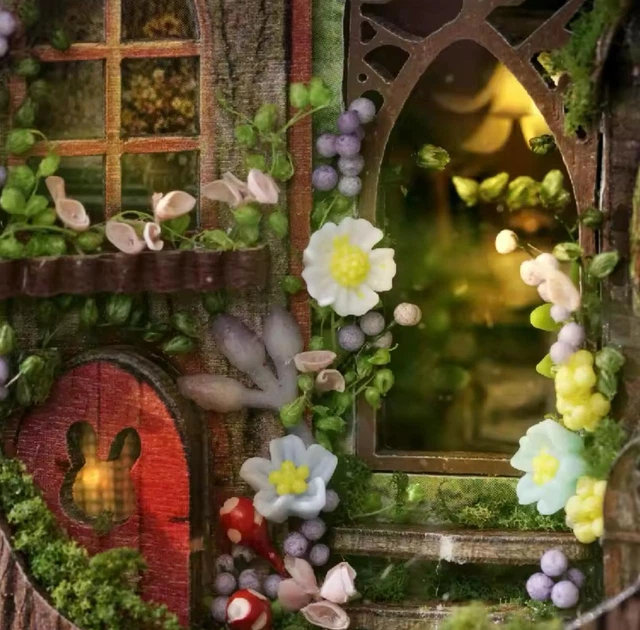Детский конструктор - 3D мини румбокс FOREST WONDERLAND сборный интерьерный конструктор DIY в стиле волшебного лесного домика (97890164) - изображение 5