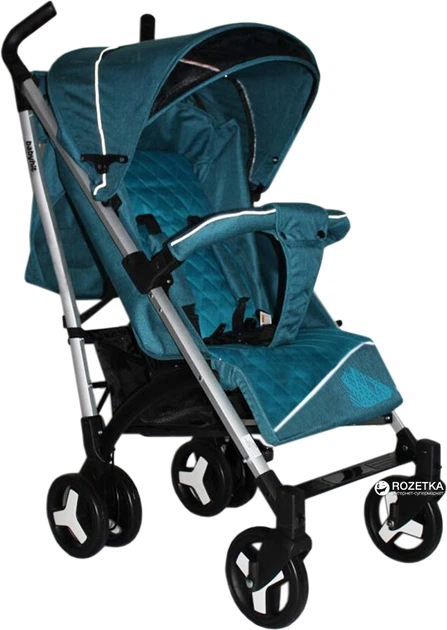 Коляска трость BabyHit Rainbow G2 Ocean Blue (22_707) - Фото 3 Коляска трость BabyHit Rainbow G2 Ocean Blue (22_707) - изображение 3