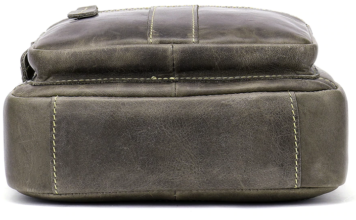 Сумка мужская вертикальная кожаная Vintage 27х21х6 см 000346451 - Фото 5 Сумка мужская вертикальная кожаная Vintage 27х21х6 см 000346451 - изображение 5