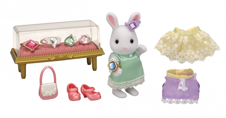 Zestaw Sylvanian Families Fashion Play Set Jewels & Gems Collection (SLV5647) - obraz 3