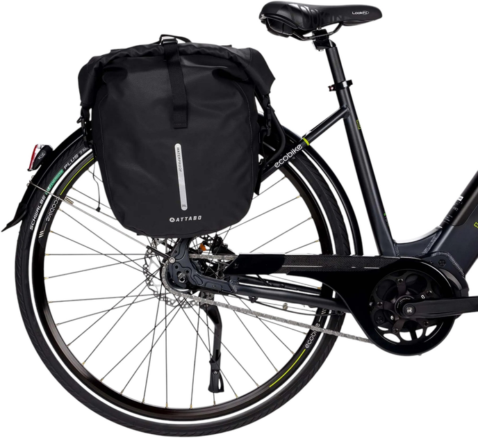 Sakwa rowerowa Attabo APB-295 20 l Black (5904823999570) - obraz 7